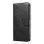 Brilliance LUX iPhone 15 Book Flip Soft PU Leather Wallet with Card Pockets Case Black