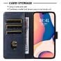 Brilliance LUX iPhone 12 Pro Max Book Flip Soft PU Leather Wallet with Card Pockets Case Blue