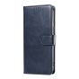 Brilliance LUX iPhone 12 Pro Max Book Flip Soft PU Leather Wallet with Card Pockets Case Blue