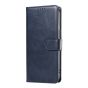 Brilliance LUX iPhone 14 Pro Max Book Flip Soft PU Leather Wallet with Card Pockets Case Blue