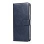 Brilliance LUX iPhone 15 Pro Max Book Flip Soft PU Leather Wallet with Card Pockets Case Blue