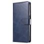 Brilliance LUX Samsung S23 Ultra Book Flip Soft PU Leather Wallet with Card Pockets Case Blue
