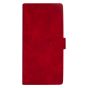 Brilliance LUX iPhone 14 Pro Max Flip Premium PU Leather Wallet Business Style with Card Pockets Case Red