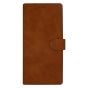 Brilliance LUX iPhone 15 Pro Max Flip Premium PU Leather Wallet Business Style with Card Pockets Case Brown