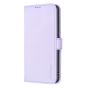 Brilliance LUX Samsung A15 5G Flip Book PU Leather Wallet Holder & Stand with Card Pockets Case Light Purple
