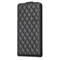 Brilliance LUX iPhone 14 Pro Max Flip PU Photo Frame Leather Up And Down Wallet with Card Pockets Case Black