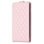 Brilliance LUX iPhone 14 Pro Max Flip PU Photo Frame Leather Up And Down Wallet with Card Pockets Case Pink