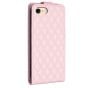 Brilliance LUX iPhone 6/7/8 Flip PU Photo Frame Leather Up And Down Wallet with Card Pockets Case Pink