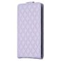 Brilliance LUX iPhone 12 / 12 Pro Flip PU Photo Frame Leather Up And Down Wallet with Card Pockets Case Light Purple