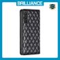 Brilliance LUX Samsung A25 5G Flip PU Leather Holder Slots Magnetic Wallet with Card Pockets Case Black