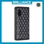 Brilliance LUX Samsung S20 Flip PU Leather Holder Slots Magnetic Wallet with Card Pockets Case Black