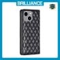 Brilliance LUX iPhone 15 Plus Flip PU Leather Holder Slots Magnetic Wallet with Card Pockets Case Black