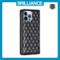 Brilliance LUX iPhone 13 Pro Flip PU Leather Holder Slots Magnetic Wallet with Card Pockets Case Black