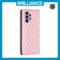 Brilliance LUX Samsung A32 5G Flip PU Leather Holder Slots Magnetic Wallet with Card Pockets Case Pink