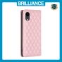 Brilliance LUX iPhone XR Flip PU Leather Holder Slots Magnetic Wallet with Card Pockets Case Pink