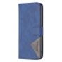 Brilliance LUX iPhone 15 Pro Max Flip PU Leather Retro Business linear Wallet with Card Pockets Case Blue