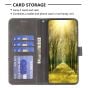 Brilliance LUX iPhone 16 Pro Flip PU Leather Retro Business linear Wallet with Card Pockets Case Black