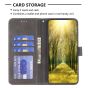 Brilliance LUX iPhone 15 Plus Flip PU Leather Retro Business linear Wallet with Card Pockets Case Black
