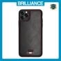 Brilliance LUX iPhone 11 Pro Max TPU PC Leather Scratch Proof Hybrid Case Black