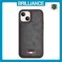 Brilliance LUX iPhone 14 Plus TPU PC Leather Scratch Proof Hybrid Case Black