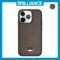 Brilliance LUX iPhone 15 Pro Max TPU PC Leather Scratch Proof Hybrid Case Green