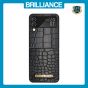 Brilliance LUX Samsung Flip3 TPU PC Crocodile Leather with folding Case Black