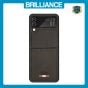 Brilliance LUX Samsung Flip3 TPU PC Leather Scratch Proof Hybrid with folding Case Green