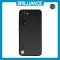 Brilliance LUX Samsung S23 Plus PC Carbon Fiber Leather with folding Case Black