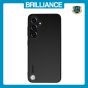 Brilliance LUX Samsung S24 PC Carbon Fiber Leather with folding Case Black