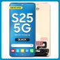 Samsung S25 5G LCD with Touch Black SERVICE PACK