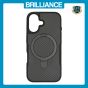 Brilliance LUX iPhone 16 Plus TPU+PC Magnetic Airbag Anti-fall Phone Case Black