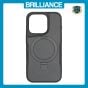 Brilliance LUX iPhone 16 Pro TPU+PC Magnetic Airbag Anti-fall Phone Case Black