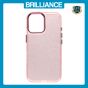 Brilliance LUX iPhone 16 Pro Bling Shiny TPU+PC Clear Case Transparent Glitter Pink