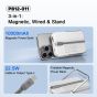 TRUSMI PD22.5W Magnetic Watch Wireless Charger 3-in1 with C Cable White PB12-011 (10000mAh )
