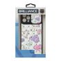 Brilliance LUX For iPhone 14 Pro Lambskin Sliding Window Case Hearts