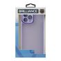 Brilliance LUX For iPhone 14 Pro 3D Electroplating with camera protector Case Purple