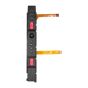 Nintendo Switch Plastic Rail (Right+Left) With Flex Cable (Red)