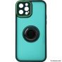 Brilliance LUX For iPhone 11 3D Electroplating with Ringstand Case Green