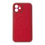 Brilliance LUX For iPhone 13 Pro Max Diamong Piece with Magnetic wireless charging Case Red
