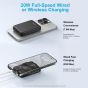 TRUSMI Wireless Power Bank Black PB08-011 (20W) (5000mAh)