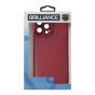 Brilliance LUX For iPhone 14 Pro 3D Electroplating with camera protector Case Red