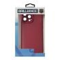 Brilliance LUX For iPhone 13 Pro Max 3D Electroplating with camera protector Case Red