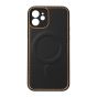 Brilliance LUX For iPhone 13 Pro Diamong Piece with Magnetic wireless charging Case Black