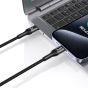 TRUSMI CA46-11 27W Type C to iPhone LED Aluminum Alloy Braided Cable