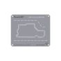 Bumblebee Stencil (QS640) For Samsung Note 10 5G N975F Middle Frame (Qianli)