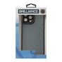 Brilliance LUX For iPhone 14 Pro 3D Electroplating with camera protector Case Black
