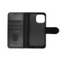 TRUSMI iPhone 15 Plus Cowhide Leather Wallet Case with Card Slot Black