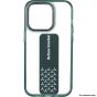 Brilliance LUX iPhone 12 Pro Max Acrylic Belt Case Green