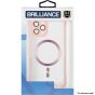 Brilliance LUX for Iphone 11 Cow horn shell with CD lens film (electroplated button+dual color glass film) Case Pink