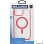 Brilliance LUX for Iphone 15 Plus Frosted acrylic magnetic case red